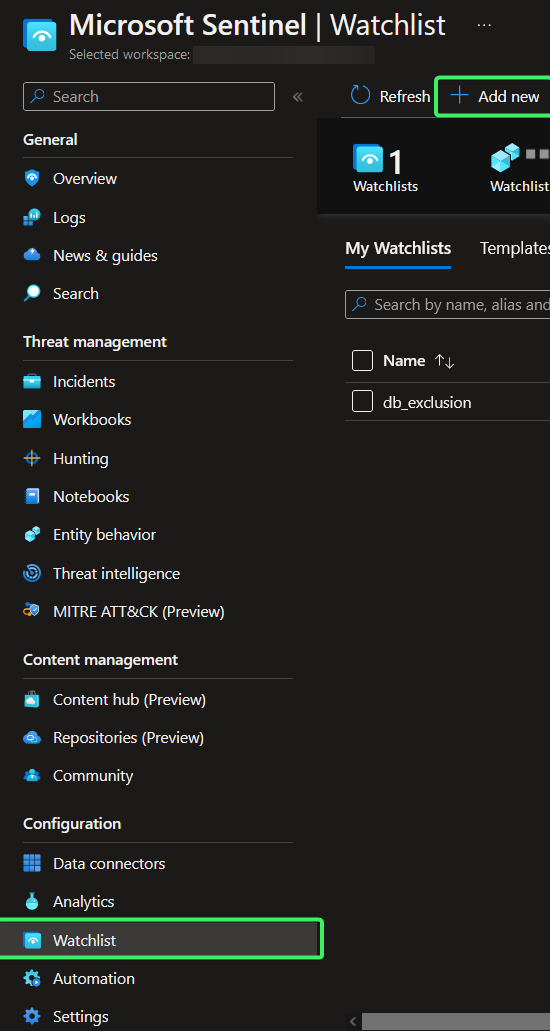 Watchlist Wizard General Tab Alt