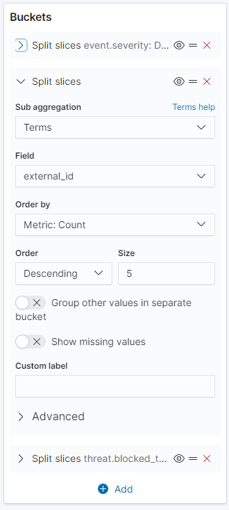 bucket configuration